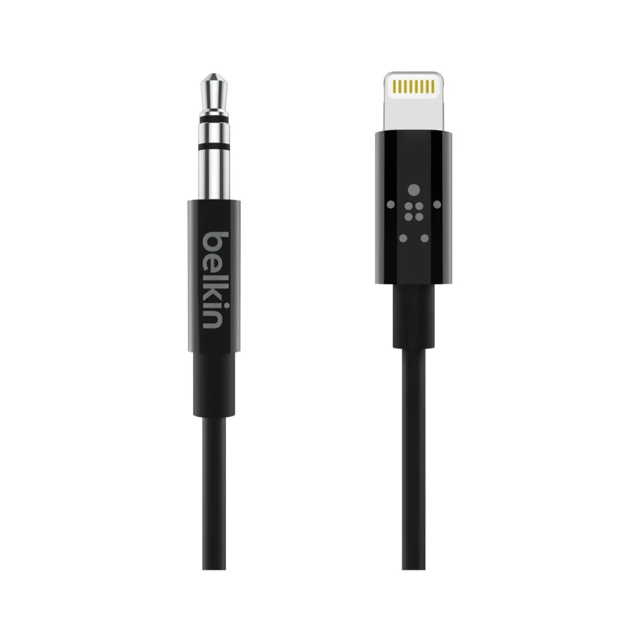 Belkin MixIT Lightning auf 3,5mm AUX Kabel, 0.9 m, schwarz