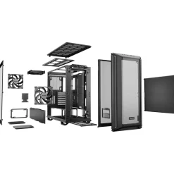 be quiet! Dark Base 701 Black Midi Tower ohne Netzteil schwarz