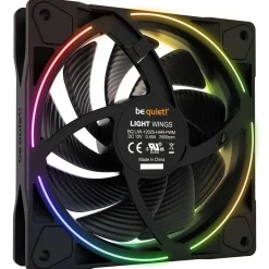 be quiet! Light Wings PWM 3er-Pack 120x120x25mm 2500 U/min 31 dB(A) schwarz
