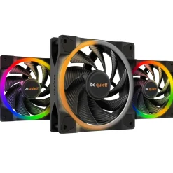 be quiet! Light Wings PWM 3er-Pack 120x120x25mm 2500 U/min 31 dB(A) schwarz