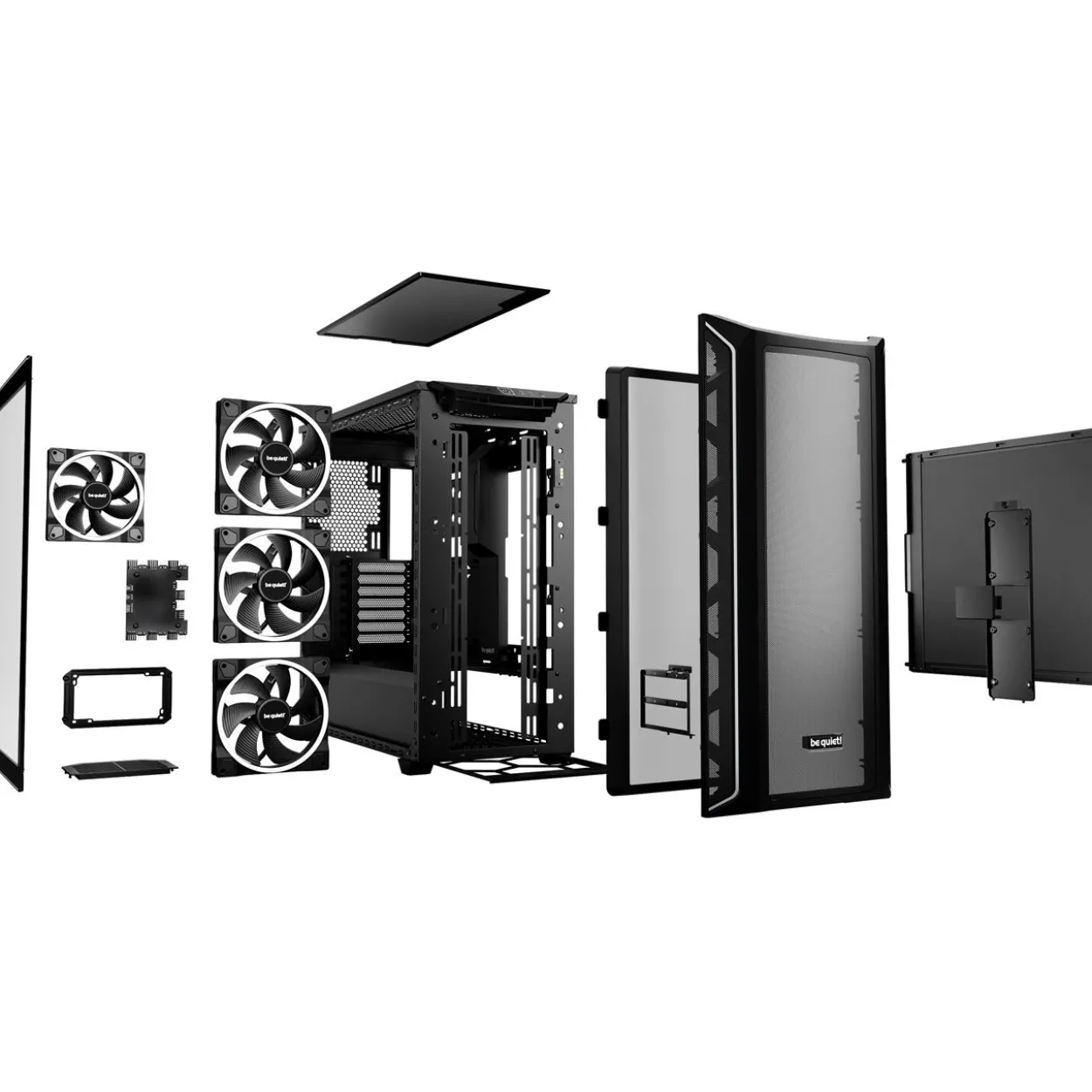 be quiet! Shadow Base 800 FX Midi Tower ohne Netzteil schwarz
