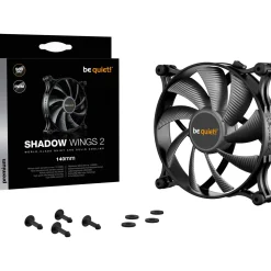 be quiet! Shadow Wings 2 140x140x25mm 900 U/min 14.9 dB(A) schwarz