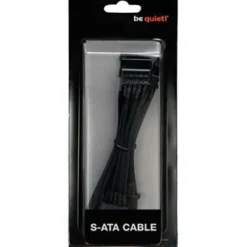 be quiet! 2x SATA, 400mm schwarz Erweiterungskabel für be quiet! Modular Netzteile (4PE0001300GP)