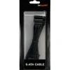 be quiet! 4x SATA, 600mm schwarz Erweiterungskabel für be quiet! Modular Netzteile (4PE0001300GP)