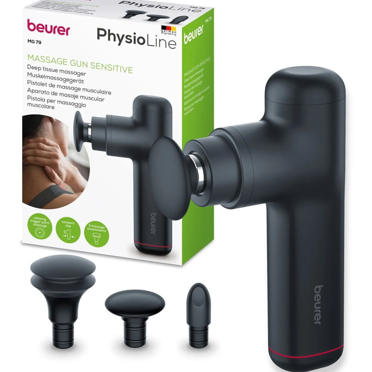 beurer MG 79 Sensitive Massagepistole