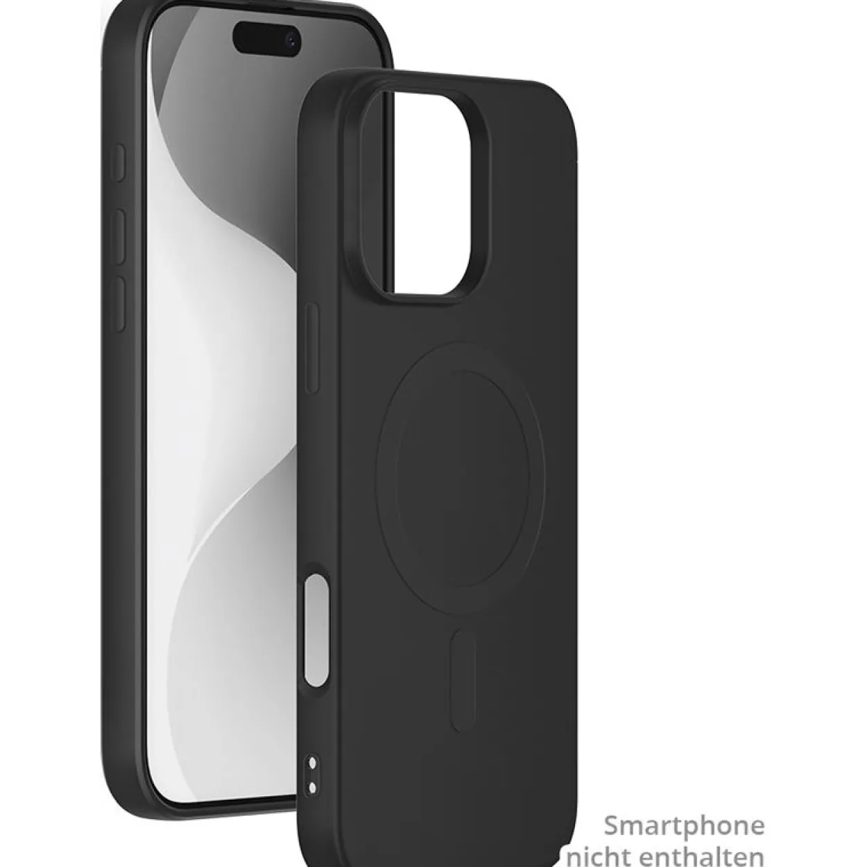 bigben Handy-Cover für Apple iPhone 16 Pro Max schwarz