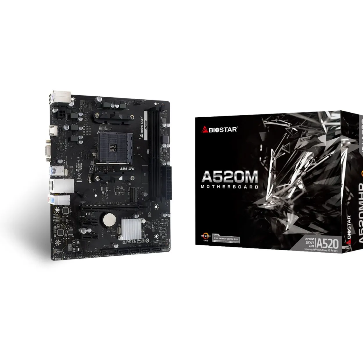 Biostar A520MHP AMD A520 So.AM4 DDR4 mATX Retail