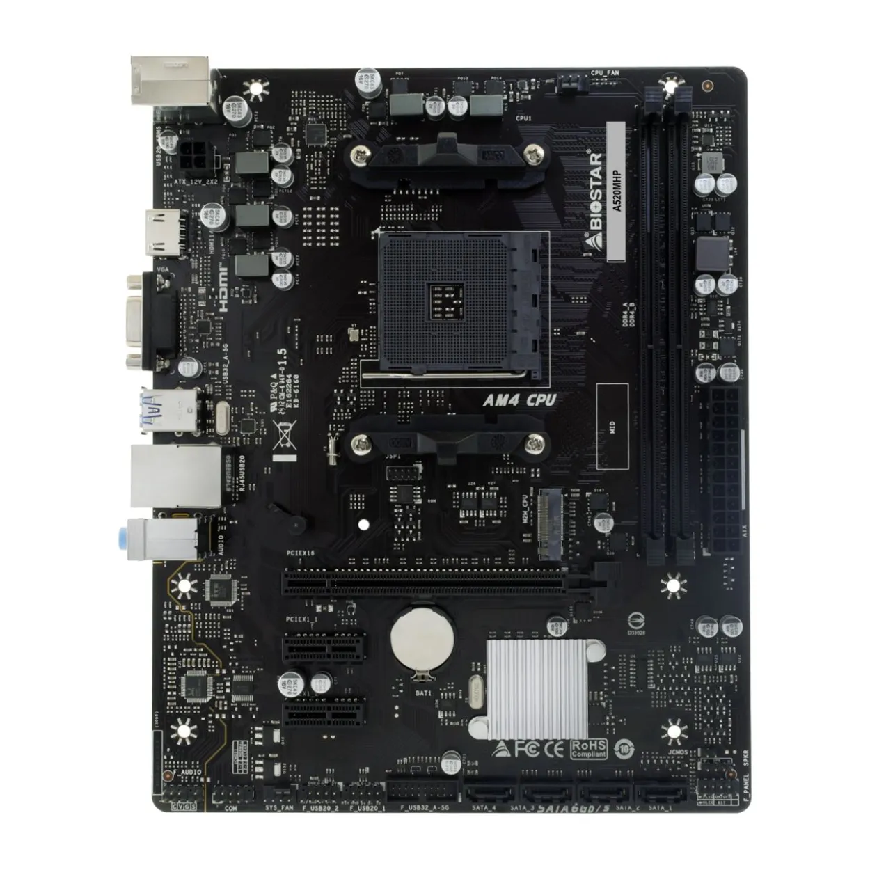 Biostar A520MHP AMD A520 So.AM4 DDR4 mATX Retail