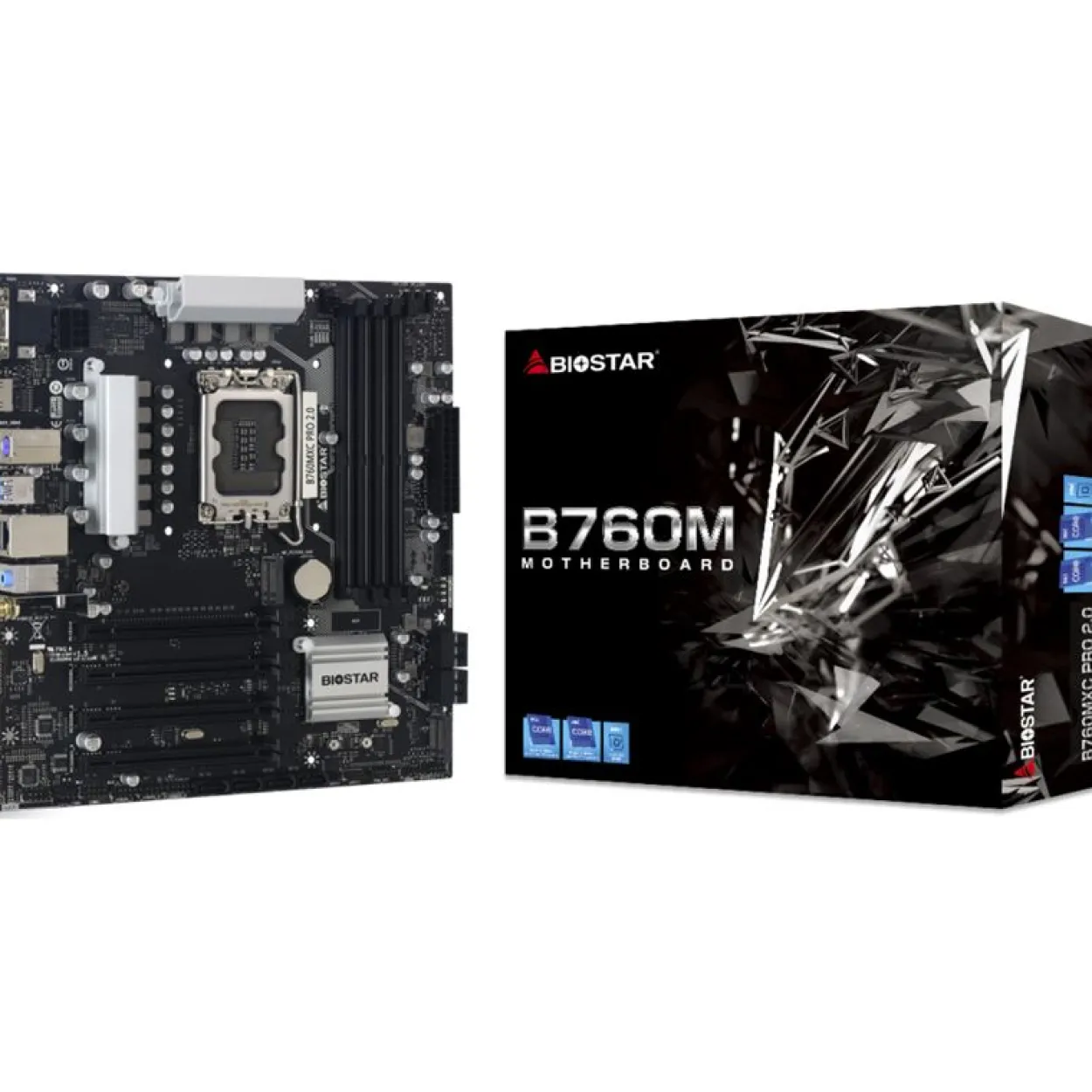Biostar B760MXC PRO Intel B760 So.1700 DDR5 mATX Retail