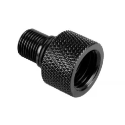 BitsPower Adapter gerade Eheim 1046 auf G1/4 Zoll IG - schwarz matt