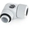 BitsPower Advanced Multi-Link Adapter Anschluss 90 Grad G1/4 Zoll AG auf 12mm AD Hardtube - drehbar, weiß