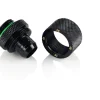 BitsPower Anschluss gerade G1/4 Zoll AG auf 16/10mm - schwarz matt