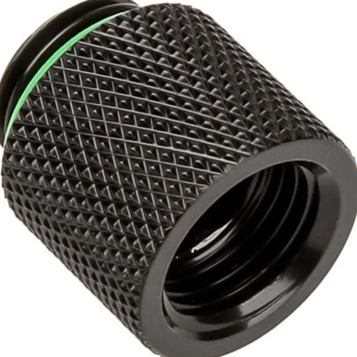 Bitspower Verlängerung 15mm gerade 1x Gewinde G1/4" / 1x Innengewinde IG1/4" matt schwarz