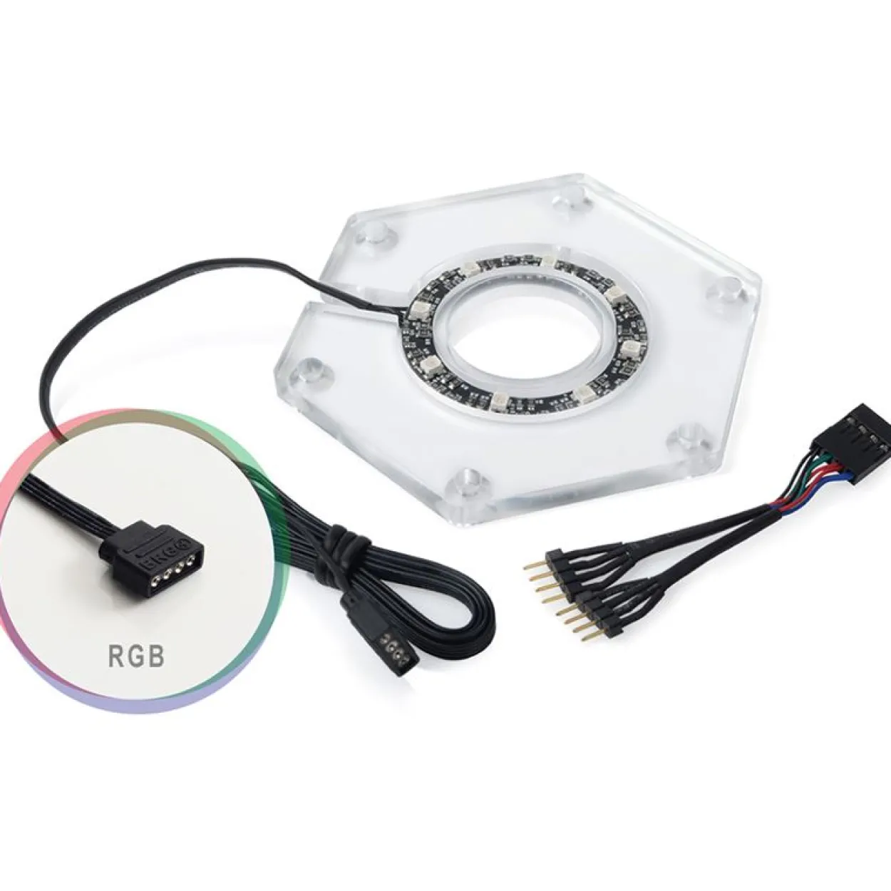 BitsPower Water Tank Hexagon RGB Add-On