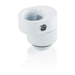 BitsPower X-Cross Adapter G1/4 Zoll AG auf G1/4 Zoll IG - 5mm Versatz, weiß