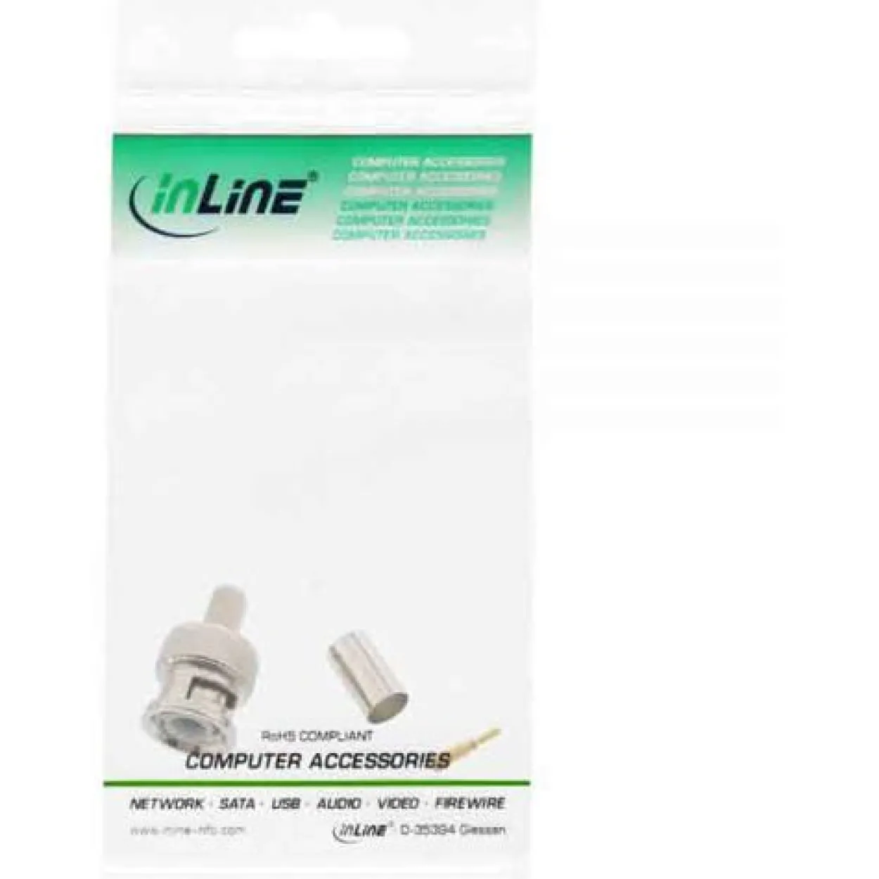 BNC Crimpstecker RG59, für Video-Kabel