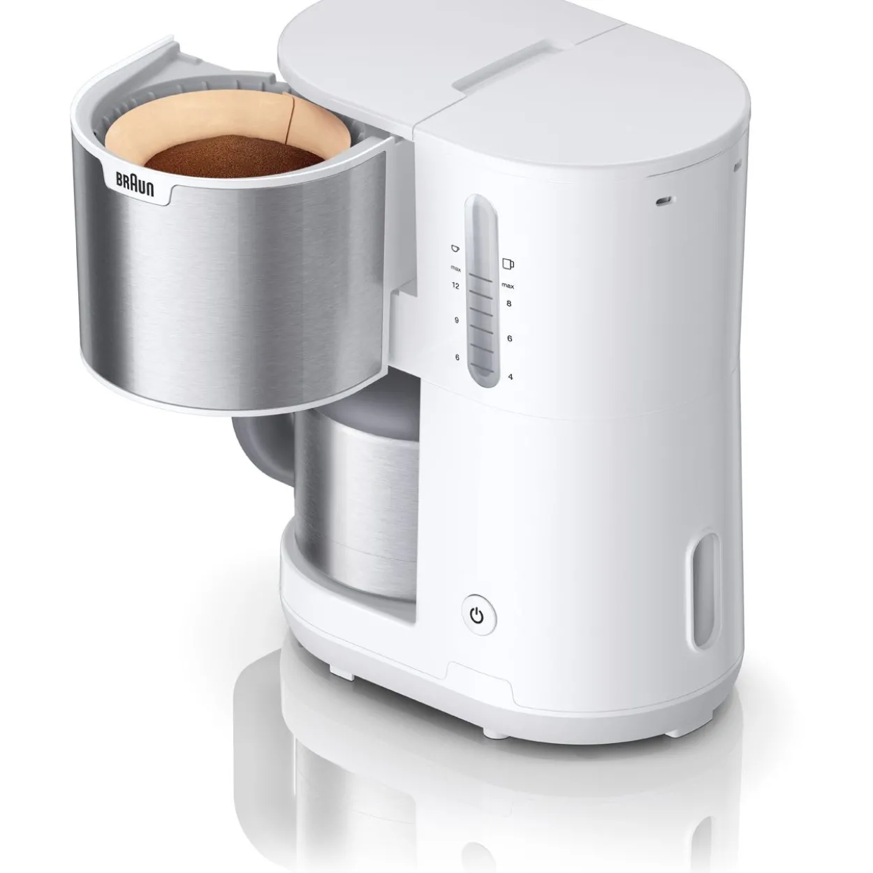 Braun PurShine KF 1505 (weiß/edelstahl)