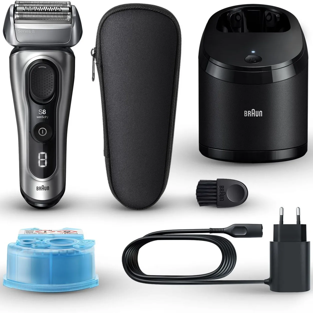 Braun Series 8 8567cc (silber/schwarz)