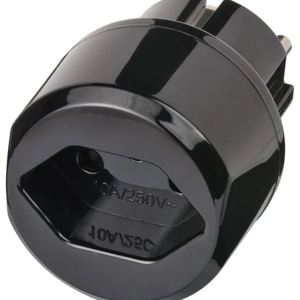 Brennenstuhl Adapter Travel Stecksystem DE/Aufsatz CH