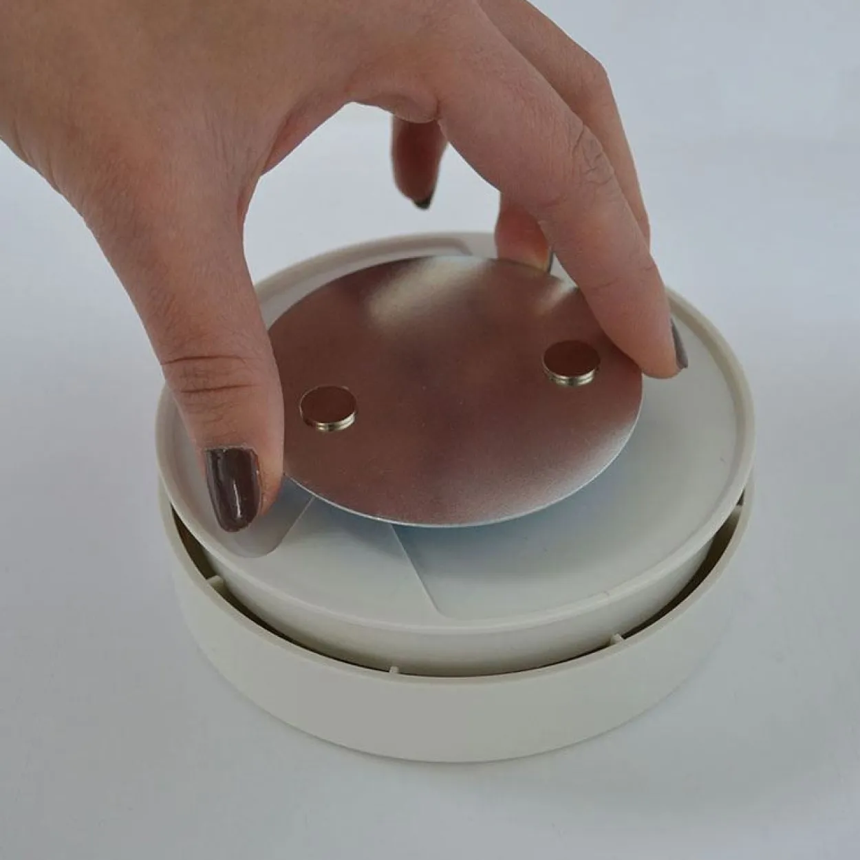 Brennenstuhl Magnet-Montageplatte BR 1000 für Rauchmelder
