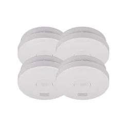 brennenstuhl Rauchmelder RM L 3100, 85 db, 4er-Pack, weiss