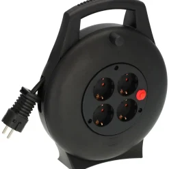 Brennenstuhl Vario Line Kabelbox 4-fach,10m,Indoor Kabeltrom