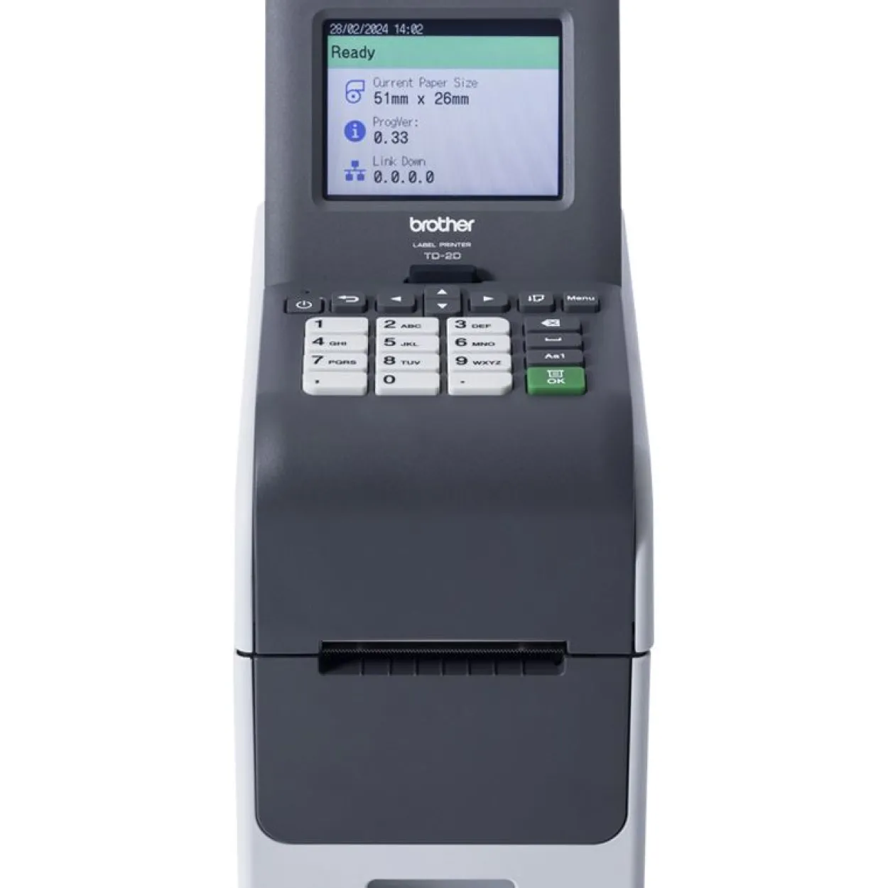 BROTHER 2INCH 203DPI DESKTOP PRINTER (USB/LAN/BATTERY OPTION/TOUCH) TD2350DSA203Z1