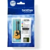 Brother LC421XL - 4er-Pack - XL - Schwarz, Gelb, Cyan, Magenta - original - Tintenpatrone