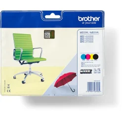 Brother LC229XLVALBP - 4er-Pack - Schwarz, Gelb, Cyan, Magenta - original - Blisterverpackung - Tintenpatrone - für MFC-J5320DW, MFC-J5620DW,