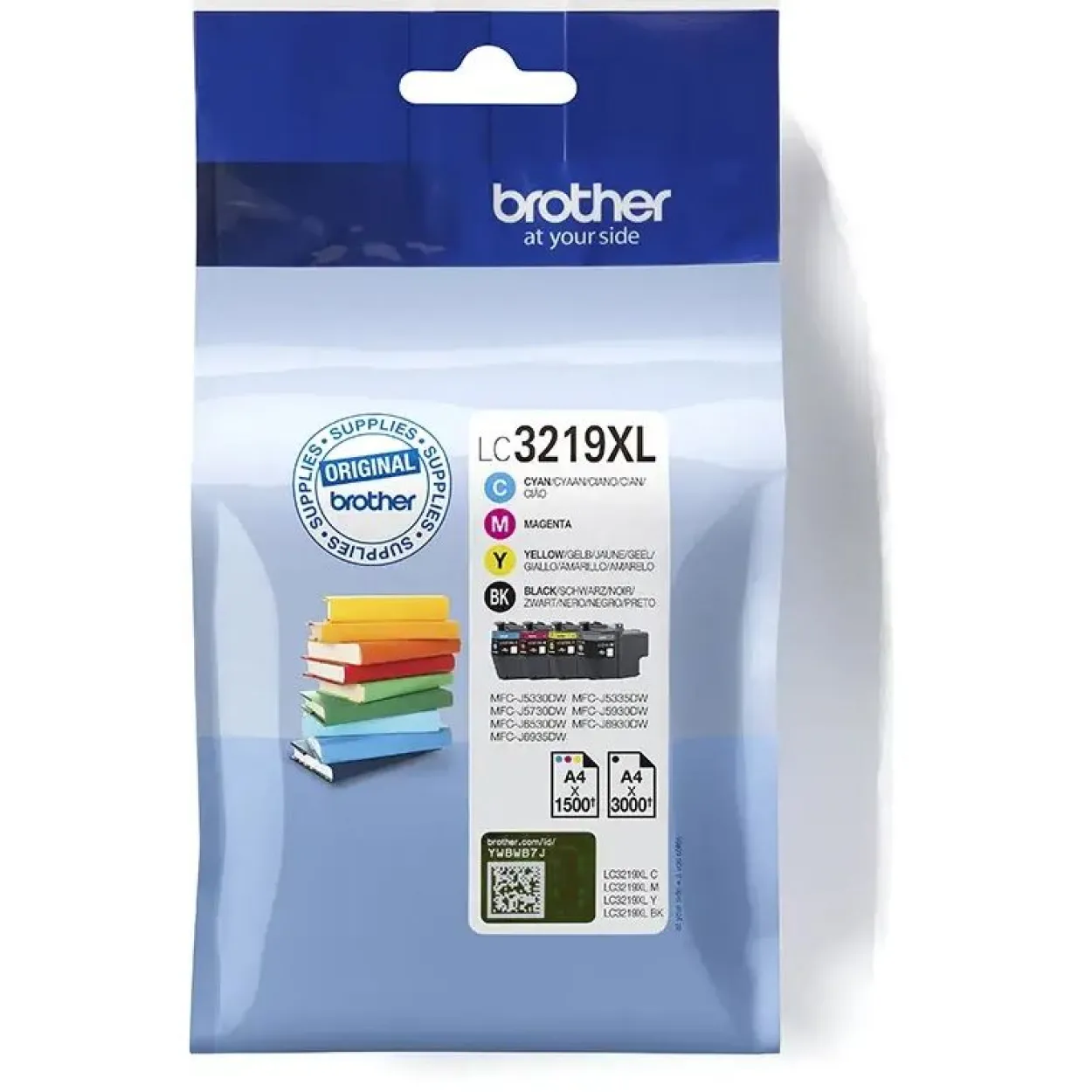 Brother LC-3219XLVAL schwarz, cyan, magenta, gelb