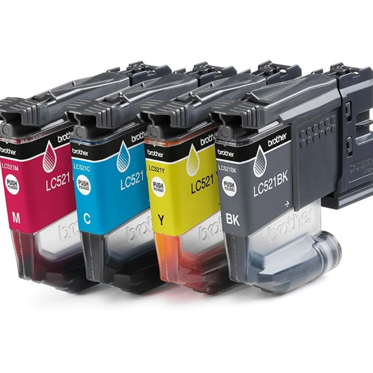 Brother Patrone LC-521VAL Farbtintenset