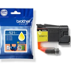 Brother Patrone LC-521Y Gelb