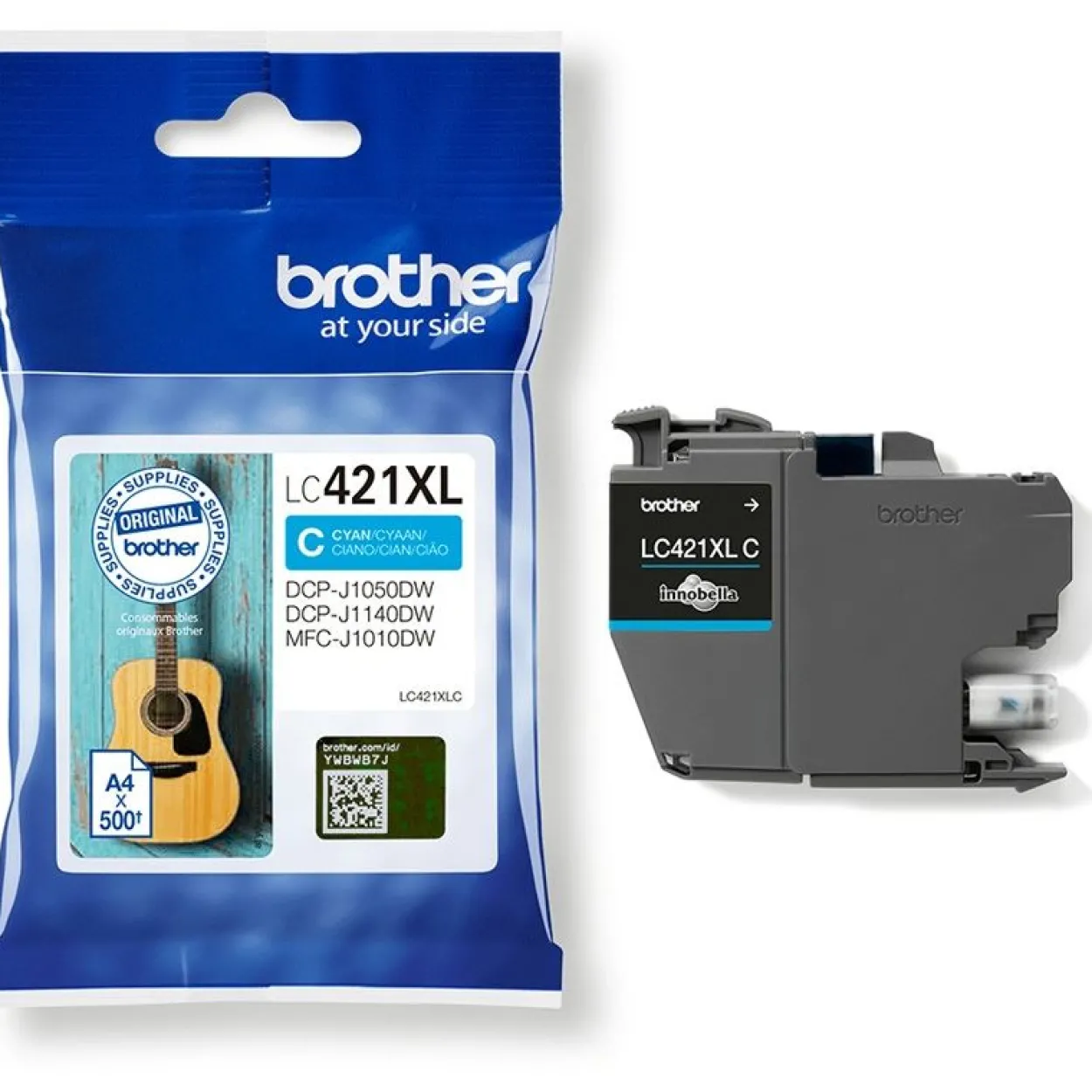 Brother Tinte cyan XL DCP-J1050/ 1140/MFC-J1010DW ca. 500 S.