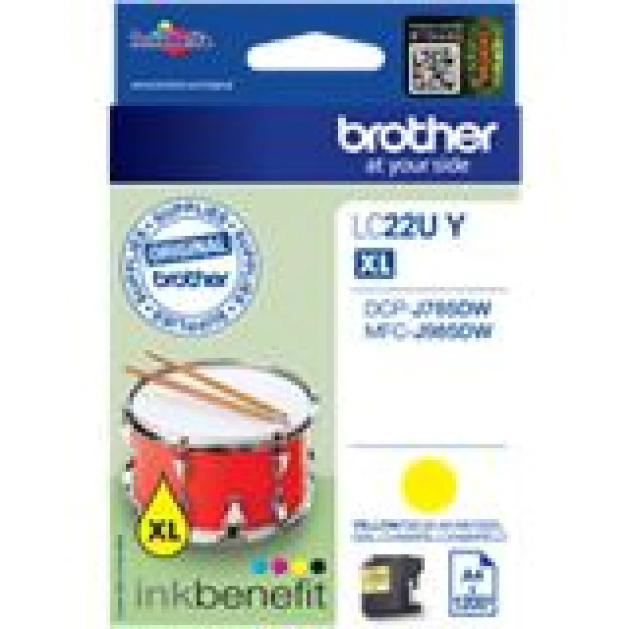 Brother Tinte LC22UY LC22UY gelb