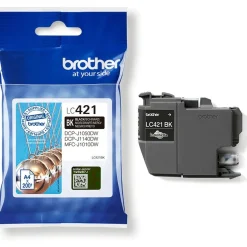 Brother Tintenpatrone LC-421BK - Schwarz