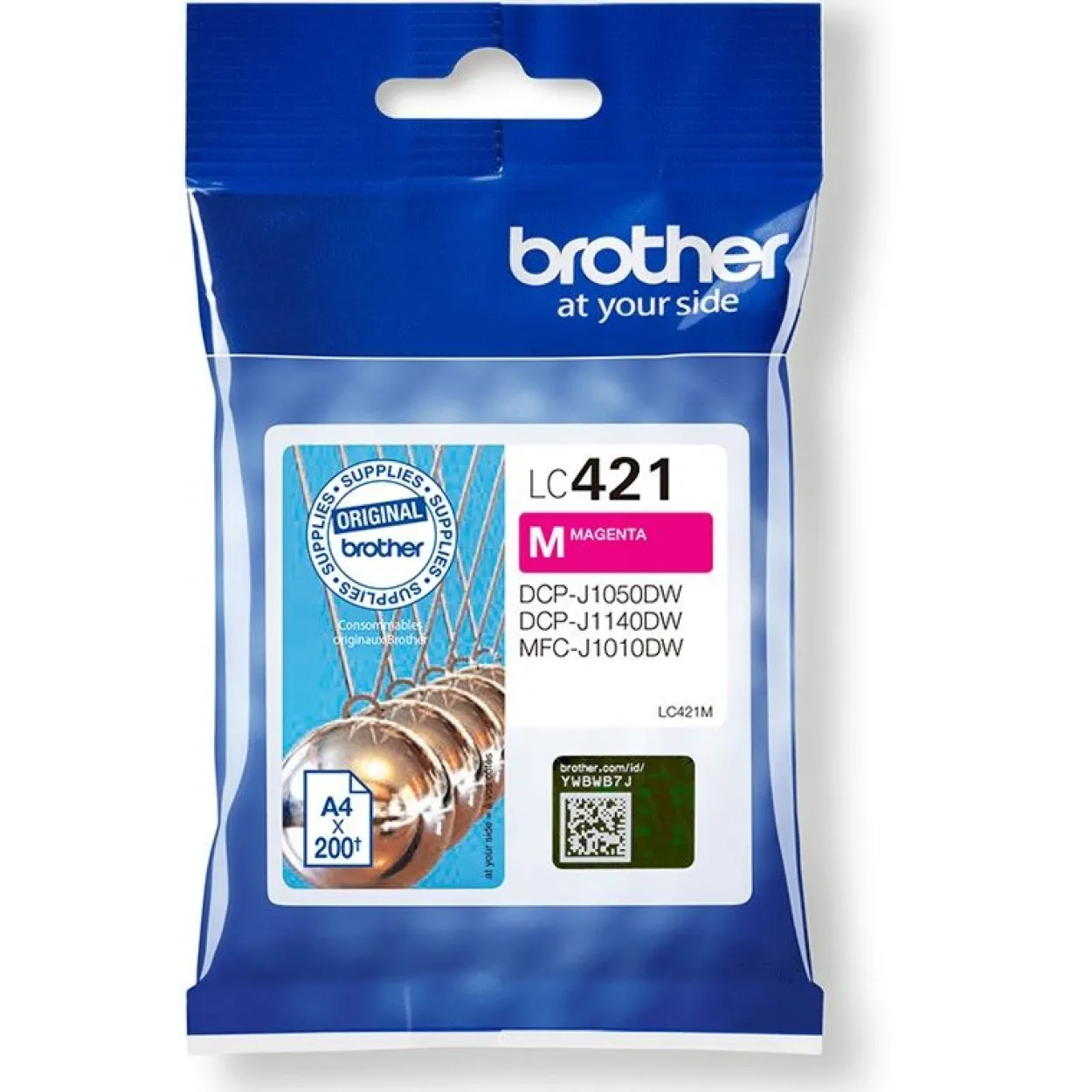 Brother Tintenpatrone LC-421M - Magenta