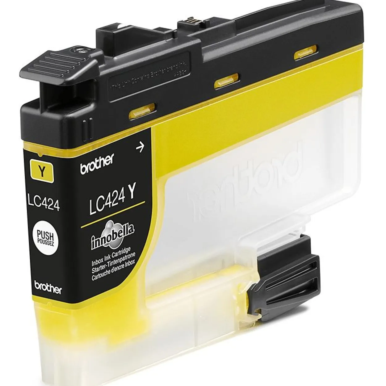 Brother Tintenpatrone LC-424Y gelb