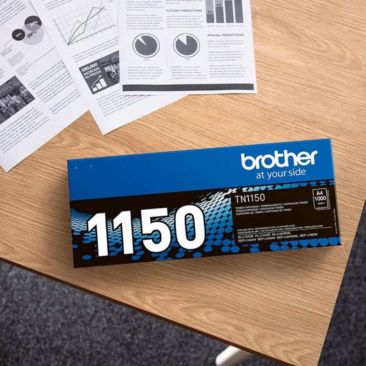 Brother Toner TN1150 / TN-1150 Schwarz
