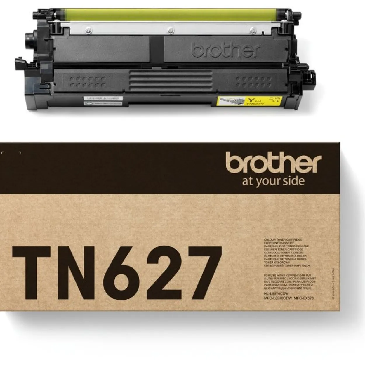Brother Toner TN-627Y Yellow 10.000 Seiten nach ISO/IEC 19798