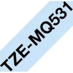 Brother TZE-MQ531 Laminiertes Tape 12mm pastelblau