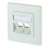 BTR NETCOM Multimedia-Steckdose UP Kanaleinb 1slot ws RAL9010