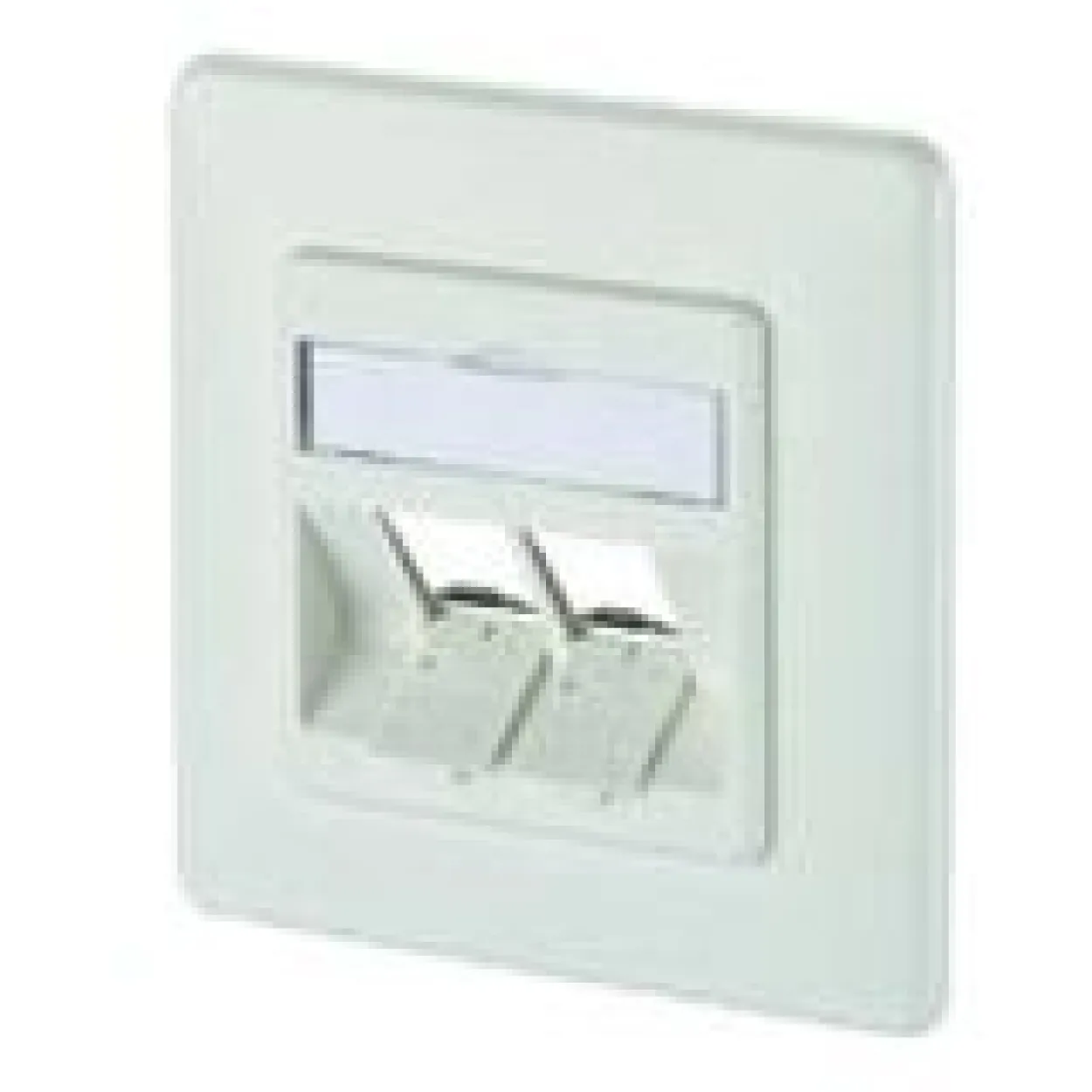 BTR NETCOM Multimedia-Steckdose UP Kanaleinb 1slot ws RAL9010