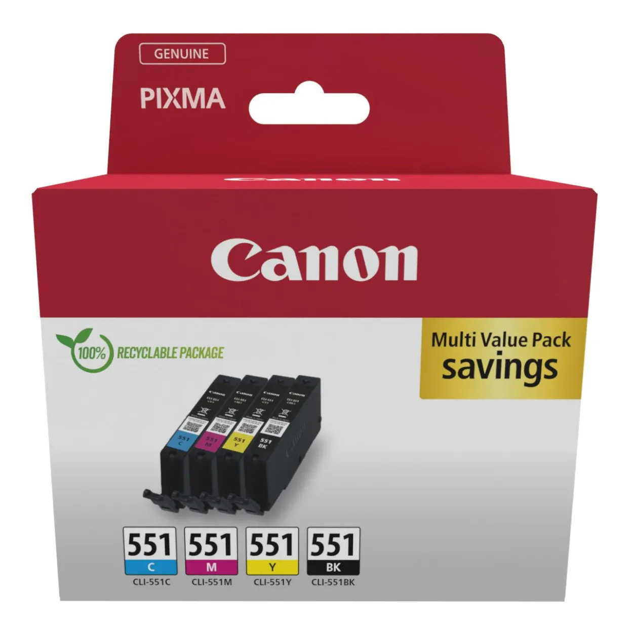 Canon Ink/CLI-551 C/M/Y/BK MULTI SEC