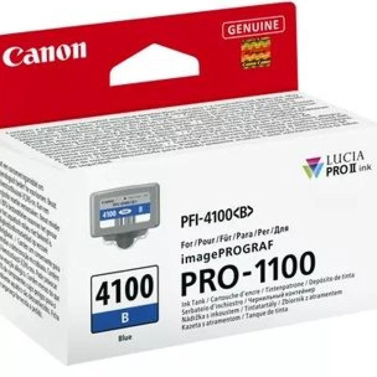 CANON INK PFI-4100 B BLUE INK TANK