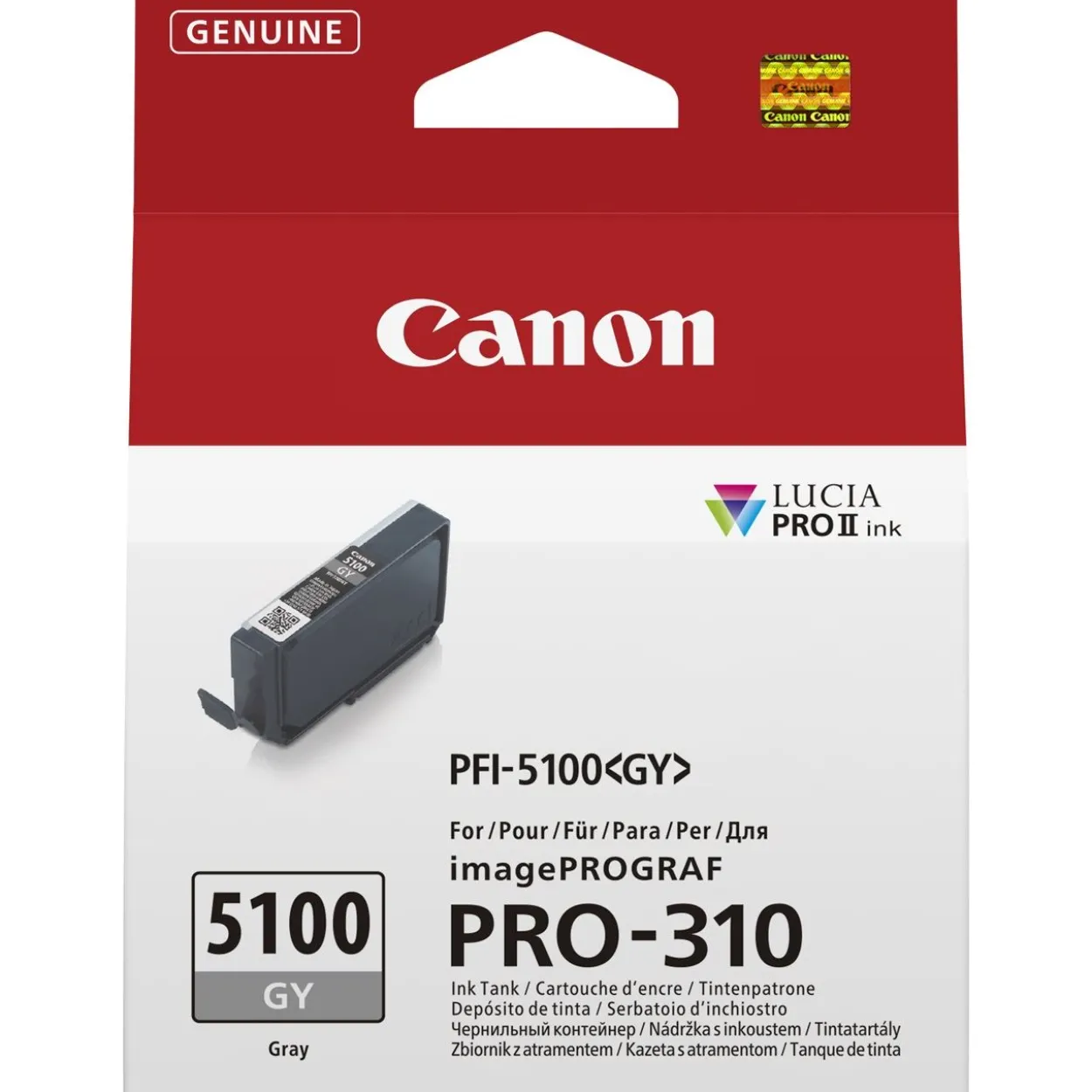 Canon INK PFI-5100 GY EUR GREY INK TANK