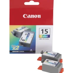 Canon Patrone BCI15C (2er) cy/ma/ye 100 Seiten