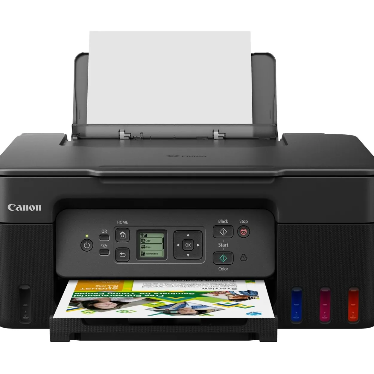 Canon Pixma G3570 BK Inkjet Multifuction Printer A4 4800x1200dpi Mono 11ipm Color 6ipm Up to 4800x1200dpi