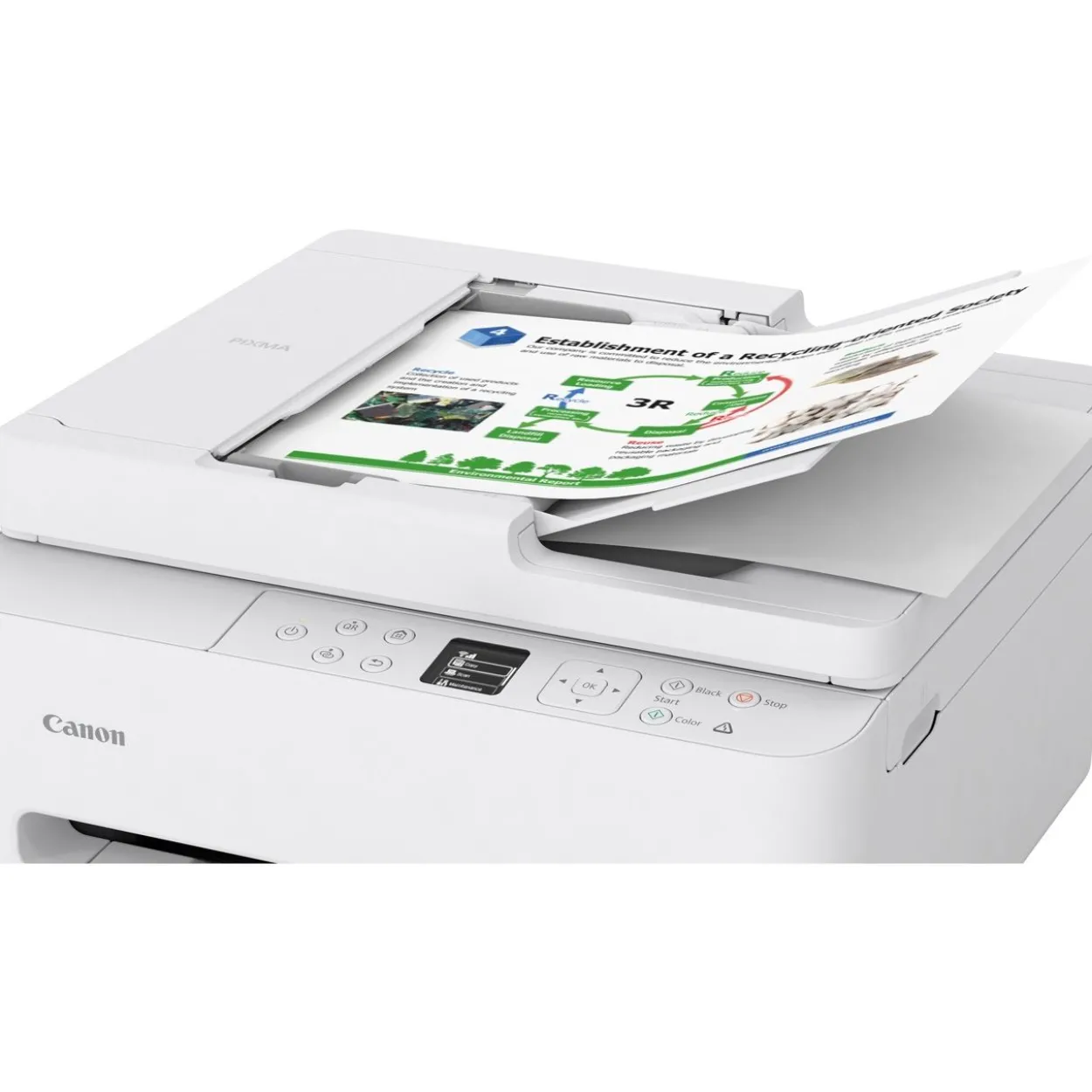 Canon PIXMA TS7550i Multifunktionssystem 3-in-1 weiss