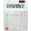 CASIO DE-12E-WE Tischrechner weiß