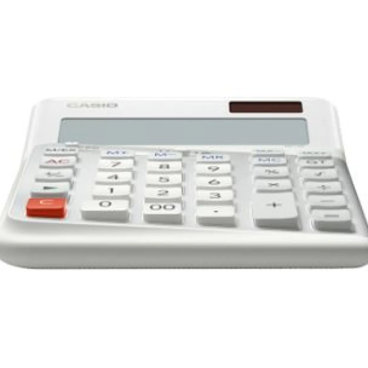 CASIO DE-12E-WE Tischrechner weiß